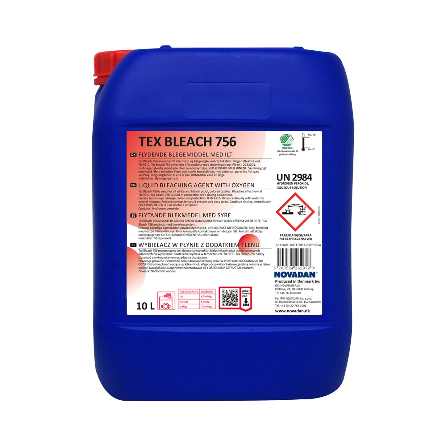 Novadan Tex Bleach 756, 10L