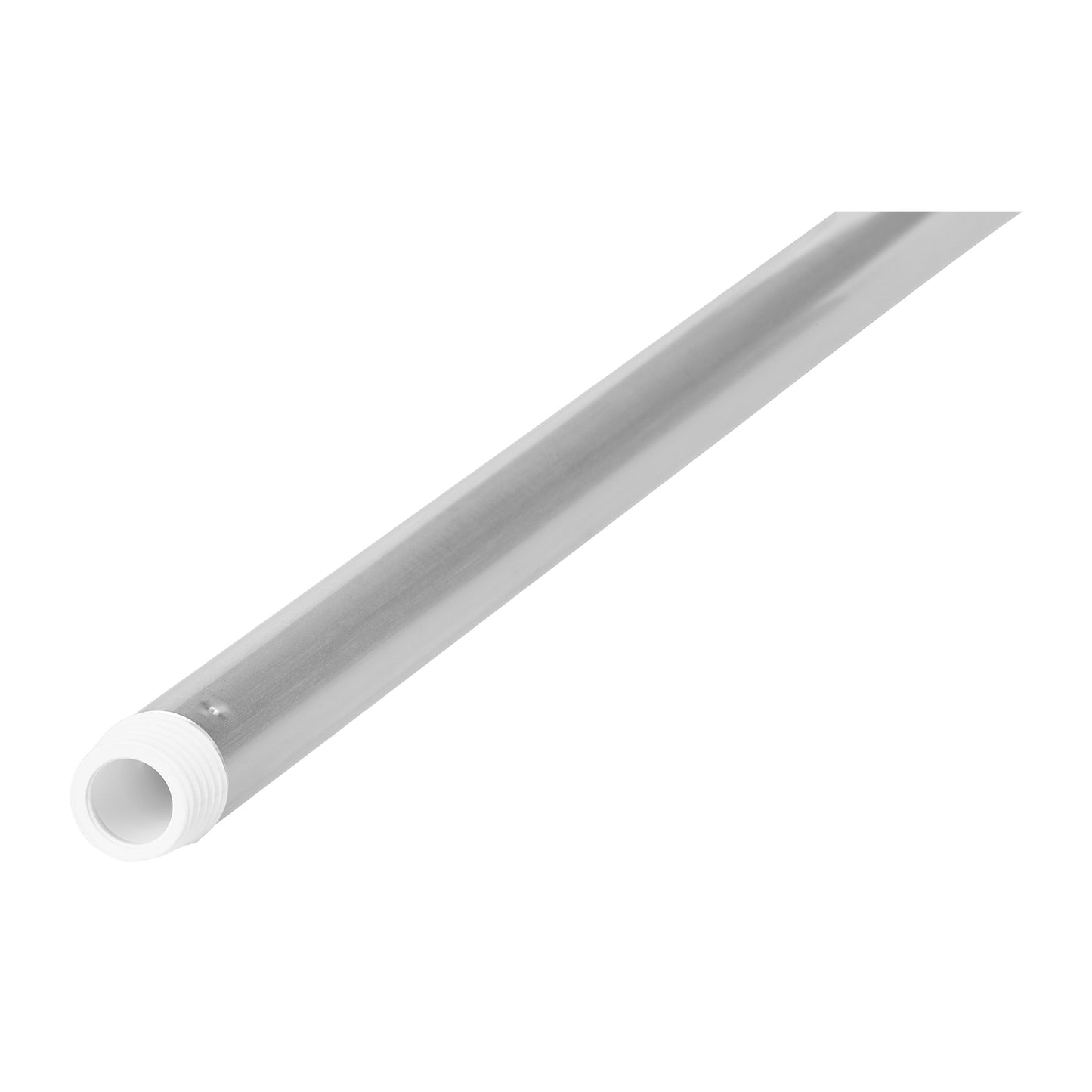 Aluminiumsskaft, Ø22 mm, 1505 mm, Hvid