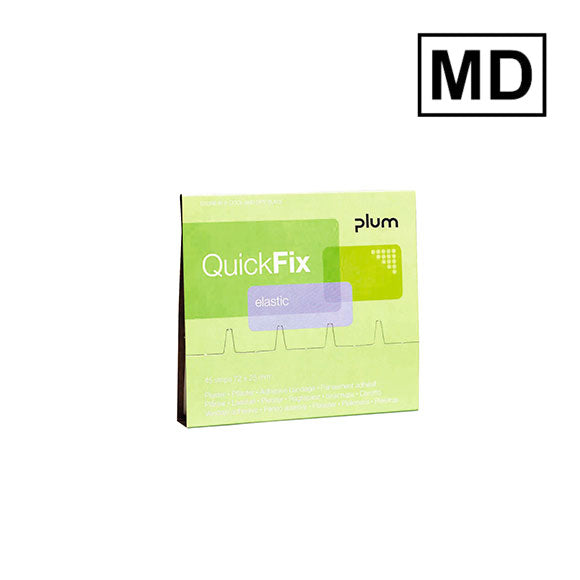 PLUM QuickFix Elastic Plaster-refill, 6x45 stk