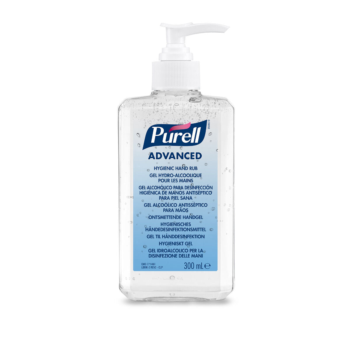 Purell Advanced Hygienic hand rub 12x300 ml m/pump